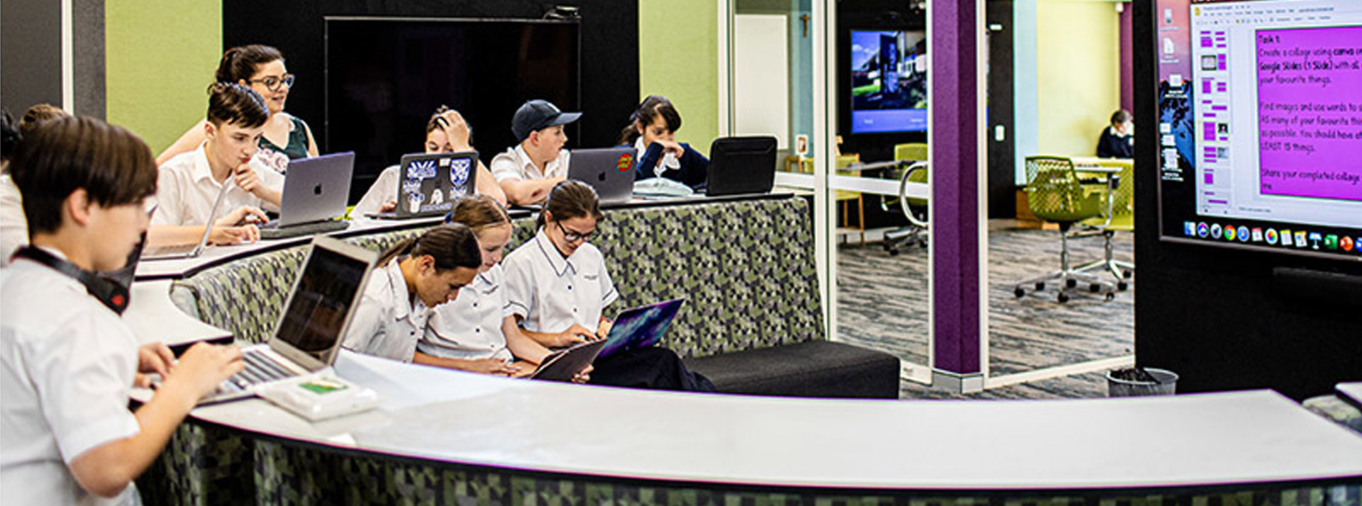 Flexible learning space at Emmaus Catholic College Kemps Creek
